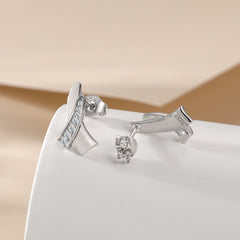 S925 Silver Minimalist Stud Earrings