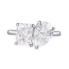 925 Silver CZ Ring - Minimalist Women's Jewelry