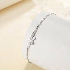 925 Sterling Silver Bracelet - Trendy Jewelry