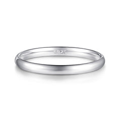 925 Silver Polished Minimalist Band