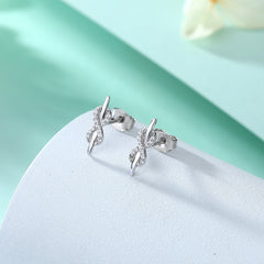 925 Silver Infinity Symbol Earrings