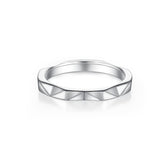 925 Silver Polished Pinky Band Ring