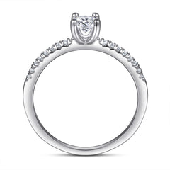 0.5ct Diamond Ring - Minimalist Solitaire