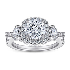 925 Silver Diamond-Like Solitaire