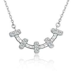 925 Silver Cartier Style Ring Earrings Necklace