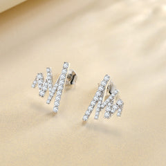 S925 Silver Designer Stud Earrings