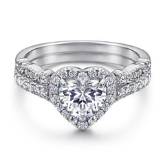 925 Silver Heart Ring Heart Necklace Earrings Jewelry