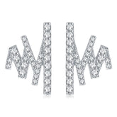 S925 Silver Designer Stud Earrings