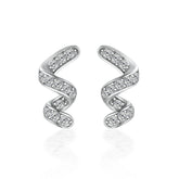 S925 Silver Full Cut Zircon Studs