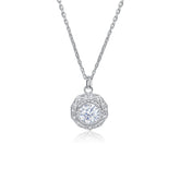S925 Silver Premium Zircon Necklace
