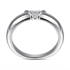925 Silver Delicate Zirconia Ring