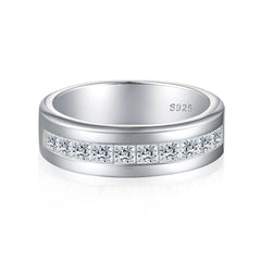 S925 Men's Chunky Ring - Trendy Sterling Silver