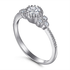 925 Silver Wedding Zirconia Ring