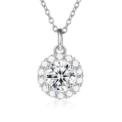 S925 Silver D Color Moissanite Necklace
