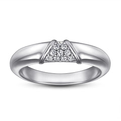 925 Silver Delicate Zirconia Ring