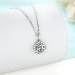 S925 Silver D Color Moissanite Necklace