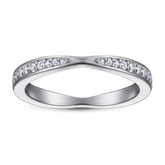925 Silver Starry Full Pavé Band