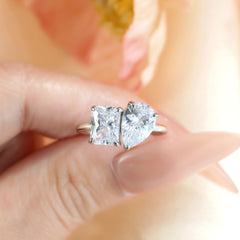 925 Silver CZ Ring - Minimalist Women's Jewelry