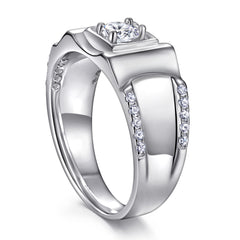 S925 Men's Statement Ring - Premium Craftsmanship