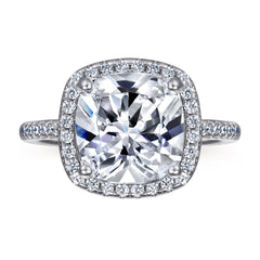 925 Silver 3.5ct Vintage CZ Statement Ring