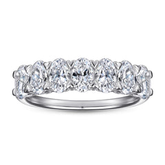 925 Silver Full Pavé Birthstone Ring