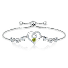 S925 Aquamarine Bracelet - Luxe Gemstone Jewelry