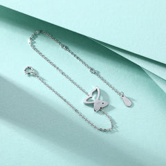S925 Silver Butterfly Bracelet - Trendy Women's Jewelry