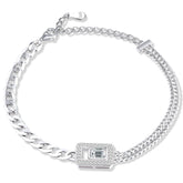 S925 Luxe Silver Bracelet - Designer Jewelry