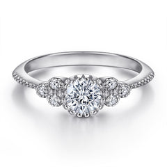 925 Silver Wedding Zirconia Ring