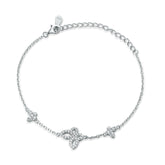 S925 Butterfly CZ Bracelet - Luxe Fairy Jewelry