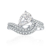 925 Silver Radiant Cut Gemstone Set