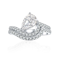 925 Silver Radiant Cut Gemstone Set