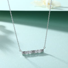 S925 Silver Initial Letter Choker Necklace