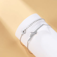 S925 Sterling Silver Bracelet - Designer Women's Jewelry