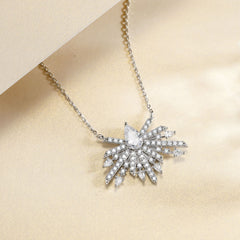 S925 Silver Zircon Delicate Necklace