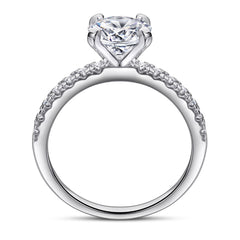 1.2ct S925 Silver CZ Statement Ring