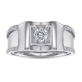 S925 Men's Statement Ring - Premium Craftsmanship