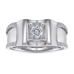 S925 Men's Statement Ring - Premium Craftsmanship