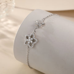 S925 Star Bracelet - Luxe Silver Jewelry
