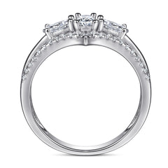 S925 Micro-Pavé CZ Ring