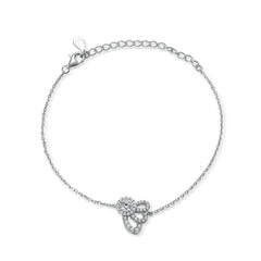 S925 Silver CZ Bracelet - Dior Inspired Jewelry