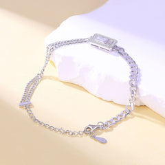 S925 Luxe Silver Bracelet - Designer Jewelry