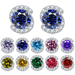 925 Silver Sapphire-Like Zirconia