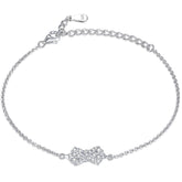 S925 Bow Bracelet - Minimalist Silver Jewelry
