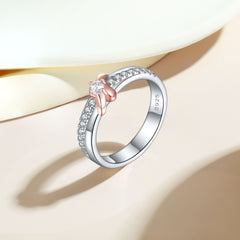 925 Silver Two-Tone Plated Ring