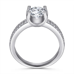 925 Silver Bull Head Design Ring