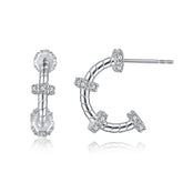 S925 Silver Premium Hoop Earrings