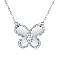 925 Silver Butterfly Ring Necklace Earrings Bracelet