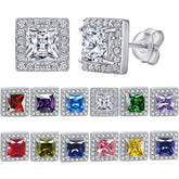 925 Silver Trendy Hearts & Arrows Studs