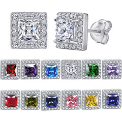 925 Silver Trendy Hearts & Arrows Studs